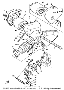 MX400B Впускная система