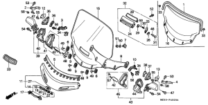 GL1500SE Wind screen