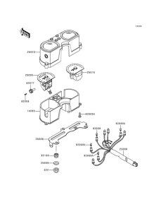 KLX300R Приборы