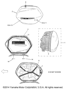 FJR13AER Кофры боковые