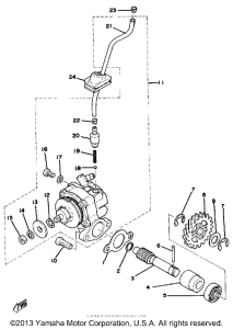 DT400E Масляный насос