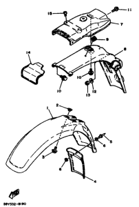 XT350H (20KW) Крыло