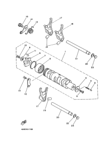 RZ350 ｼﾌﾄｶﾑ. ﾌｵｰｸ