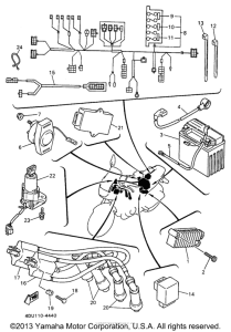 XJ600SHC Электрика