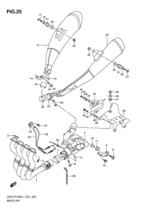 GSX-R1000 Muffler comp