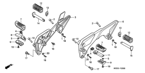 XL650V Ступень передачи