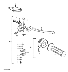 TS250 Right handle switch