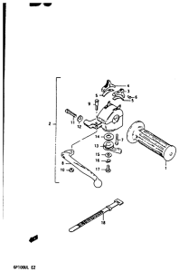 GP100 Left handle switch