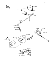 Z550 Система зажигания
