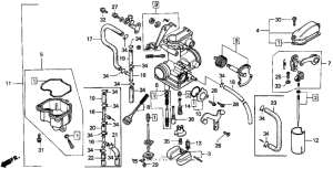 XR250L Карбюратор