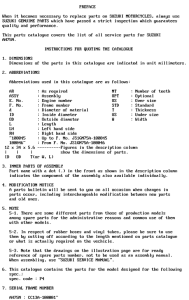 AH75 Catalog preface