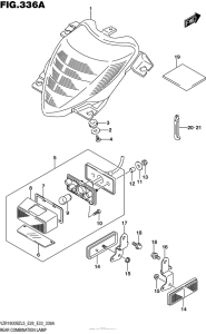 VZR1800BZ Rear Combination Lamp (Vzr1800Bzl5 E28)