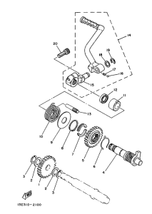 TY125 Стартер