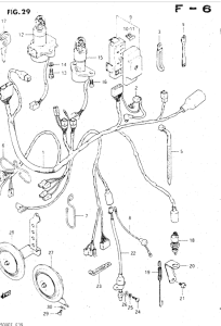 GSX500 Жгут проводов