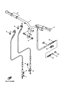 YW50 Рулевой рычаг и кабель