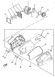 CW50RS Впускная система