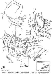 XJ600SF Обтекатели