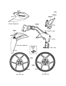 ZR1000 Decals(Green)