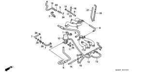 GL1500A Шланги, трубки