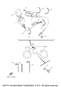 TTR125LV Электрика