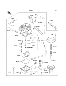 KLX250 Carburetor(1 / 2)