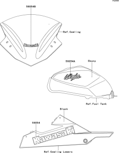 EX300 Decals(ebony)(adf)