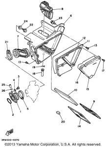 XT225HC Впускная система