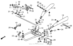 VF1100C Глушитель