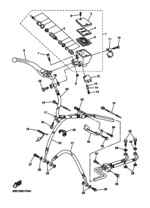FZ6-NAHG Передний тормозной цилиндр