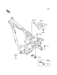 BJ250 Короб для АКБ