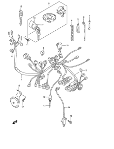 VZ800 Жгут проводов