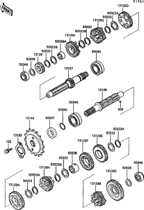 EX500 Трансмиссия