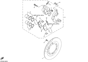 SR400 ﾌﾛﾝﾄﾌﾞﾚｰｷｷﾔﾘﾊﾟ