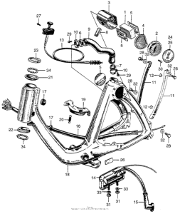 P50 Frame + air cleaner