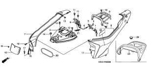 SH100 Крышка корпуса