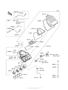 ZR1000 Воздушный фильтр