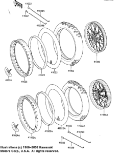 KX125 Колеса,покрышки
