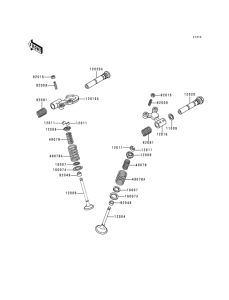 KL250 Клапана
