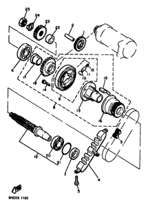 XJ600 Муфта стартера