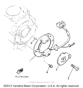 YX600UC Pickup coil governor