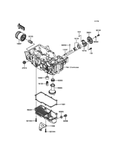 EX250 オイルポンプ