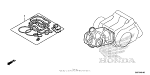 CRF70F Комплекты прокладок