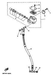 YA50R Главный тормозной цилиндр
