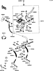 ZG1200 Главный тормозной цилиндр