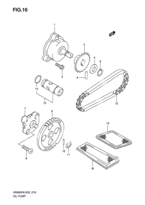 AN650 (ABS) Маслонасос
