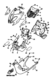 YQ50 Щиток облицовочный