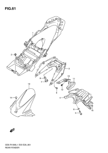 GSX-R1000 Заднее крыло