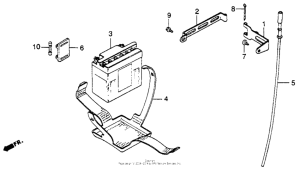 XL250R Battery 82-83