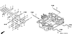VFR800 Дроссель