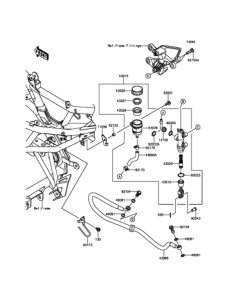 BX250 リヤマスタシリンダ(AFF)